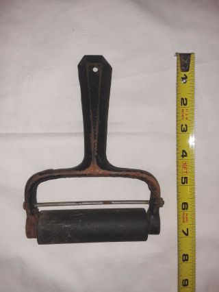 Vintage/antique Testrite Nyc Roller Hand Leather Tool