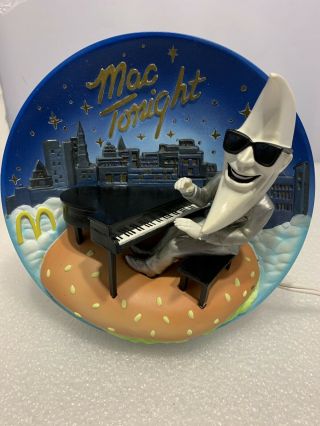 RARE Mcdonalds Make It Mac Tonight Moonman Lamp - It ' s Mac Tonight 