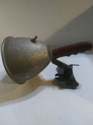 Vintage Half Mile Ray No.  1075 Marine Clamp On Boat Search Light