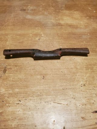 Antique Wooden Spokeshave 10  3/8 Woodworking Hand Tool Spoke Shave Plane O066