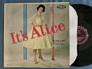 Female Vocal Alice Lon Rare Coral Dg Fe -