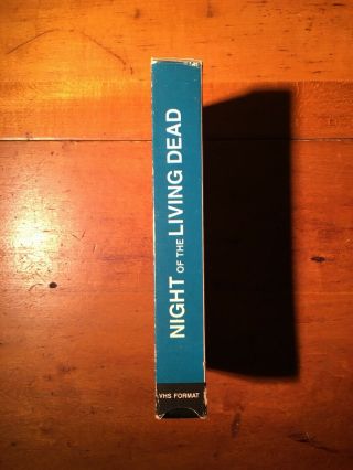 Night Of The Living Dead VHS Video Warehouse Vintage Rare 3