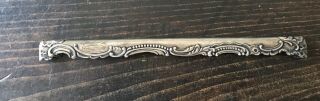 Antique J.  E.  Caldwell Sterling Silver Comb Holder