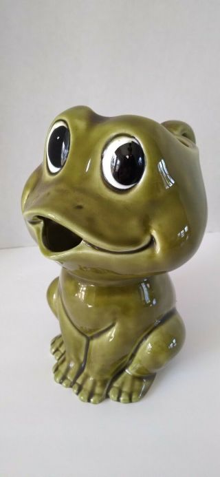 Rare Vintage Sears And Roebuck 1978 Japan Neil The Frog Pitcher