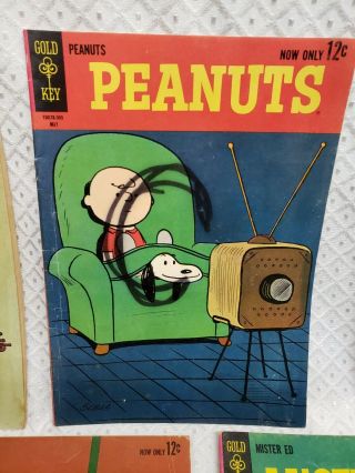 Vintage Gold Key Comics " Peanuts " Issue 1 May,  1963 Rare