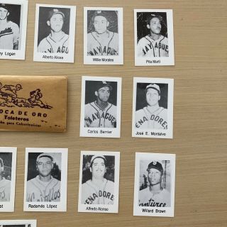 Rare TOLETEROS Puerto Rico Set Baseball Cards Vintage 