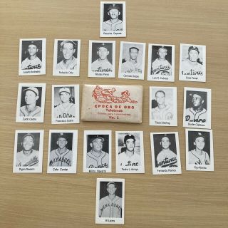 Rare Toleteros Puerto Rico Baseball Set " Epoca De Oro " Collectors Edition No1