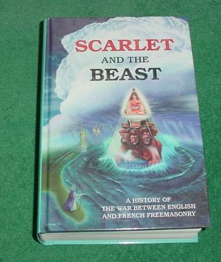 Rare Scarlet Beast John Daniel History English French Freemasonry Vol 1 3rd Ed