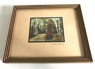 Wallace Nutting Vintage Framed Photographic Print 
