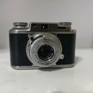 Vintage Antique Bolsey Model B2 Film Camera W/ Leather Case