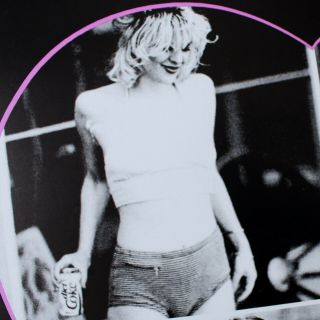Ellen Von Unwerth 1994 Photo Hole Live Through This Poster Courtney Love Rare