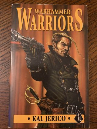 Warhammer Warriors Kal Jerico Rare Black Library