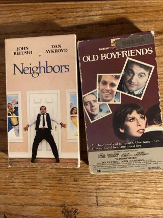 John Belushi Dan Aykroyd Rare Oop Neighbors & Old Boyfriends Vhs Snl Not Dvd