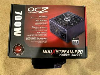 Rare Ocz Modxstream - Pro 700w Modular Sli Power Supply Active Pfc Psu Ocz700mxsp