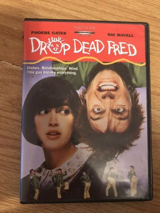 Drop Dead Fred Dvd Rik Mayall Phoebe Cates Rare Oop Cult