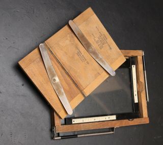 Eastman Kodak Auto Mask Printing Frame 4x5 Negatives,  Antique 1916