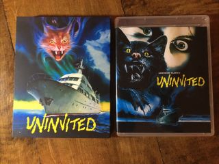 Uninvited (blu - Ray Disc,  Vinegar Syndrome,  Rare Oop Slipcover,  Classic Horror)