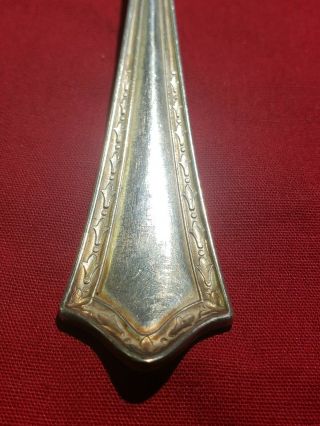 2 Weidlich Serving Spoons Marked W.  B.  Mfg.  Co.  Believe to Be Sterling Large 2
