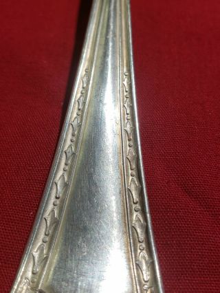 2 Weidlich Serving Spoons Marked W.  B.  Mfg.  Co.  Believe to Be Sterling Large 3