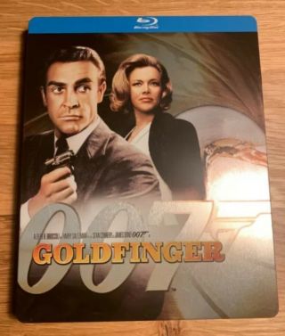 Rare Goldfinger (blu - Ray,  Steelbook,  2008) 007,  James Bond,