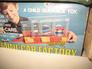 Vintage Rare Child Guidance Mini Car Factory 1960 - 1970s Complete Moderized