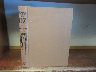 Old Ozma Of Oz Book L.  Frank Baum Dorothy Scarecrow Tin Man Tiger Magic Antique