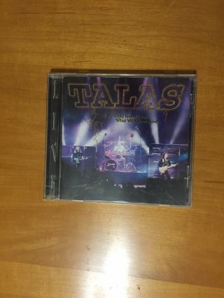 Talas If We Only Knew Then What We Know Now (live) Cd Oop Rare