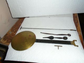 Antique - Ansonia - Regulator A - Clock Pendulum/hands - Ect - Ca.  1900 - E439