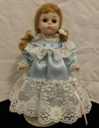Vintage Madame Alexander Doll 7 1/2 Inches Tall Jointed Open/close Eye