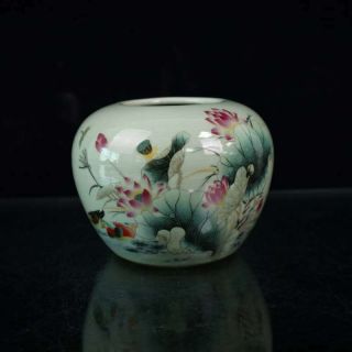 Chinese Exquisite Porcelain Hand - Painted Flower And Bird Jars 890259