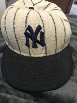 American Needle Rare York Yankees Cooperstown Snapback Hat Made In Usa