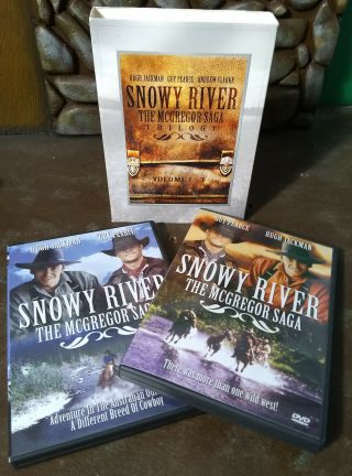 Snowy River - The Mcgregor Saga Trilogy Vol.  1 - 3,  Hugh Jackman,  Guy Pearce Rare