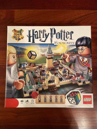Lego 3862 Harry Potter Hogwarts Interactive Board Game Complete Set Rare
