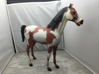 Rare Red Storm Cloud Horse Marx Johnny West Indian Pony Open Hooves