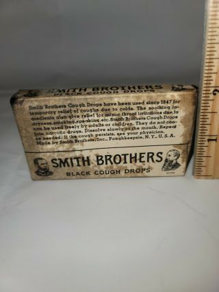 RARE VINTAGE SALESMAN SMITH BROTHERS BLACK COUGH DROPS SAMPLES 5 cents 3
