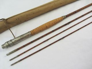 Horrocks And Ibbotson Vintage Bamboo Fly Rod 9 