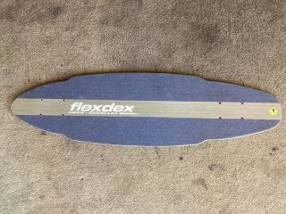 Rare Vintage 10th Anniversary Flexdex Skateboard Deck