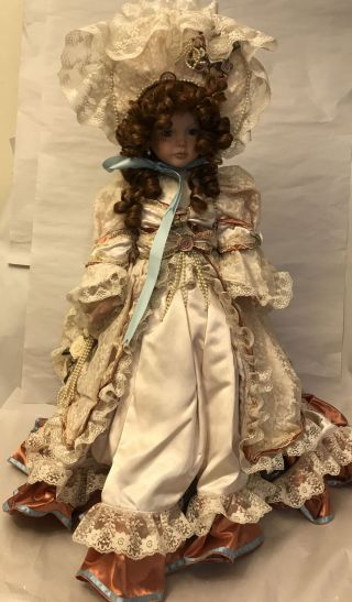 Kais Janis Berard Full Body Porcelain Doll 23” Tall