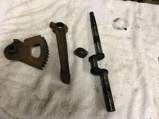 Antique Maytag Hit And Miss Engine Parts Kick Pedal Segment Gear Crank Shaft