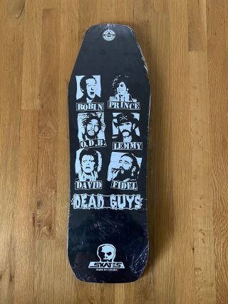 Rare Skull Skates Dead Guys Coffin Reissue Zorlac Alva