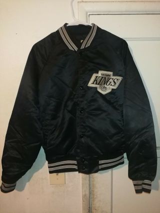 (rare) Vintage Los Angeles La Kings Nhl Hockey Chalk Line Jacket Size Small