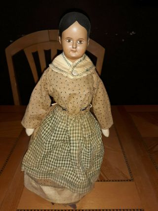 Extremely Rare Old Vintage Creepy Doll - Possibly Late 1800s Or Early 1900s
