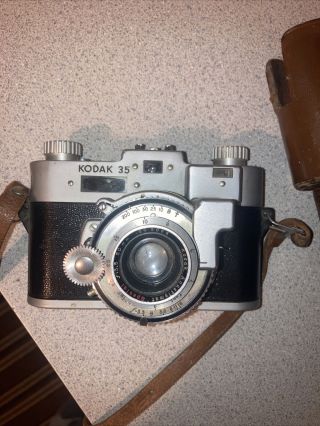 Rare Vintage Kodak 35 Camera With 50mm Anastigmat Special F/3.  5 Lens