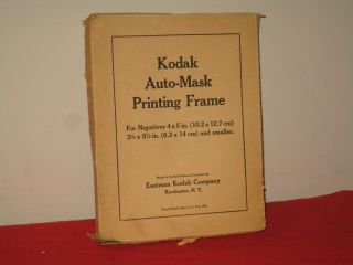 Kodak Auto - Mask Printing Frame,  Antique,