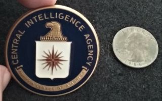 Rare Oconus Intel Cia Central Intelligence Agency Honor Service Challenge Coin