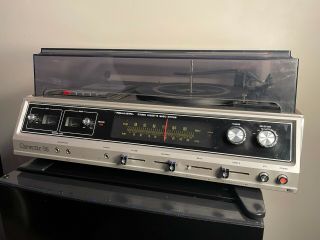 Rare Vtg Realistic Clarinette 98 Quatravox Record Player Turntable Am Fm Stereo
