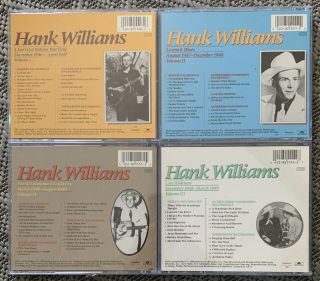 Hank Williams - Collectors’ Edition - 8 CD Rare Polydor Box Set 3