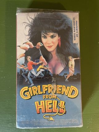 Girlfriend From Hell Vhs Oop Rare Dana Ashbrook Usa Up All Night Twin Peaks