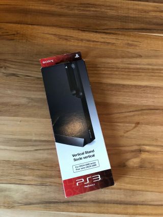 Rare Playstation 3 Ps3 Slim Vertical Stand Made By Sony - Rare And Not In Us
