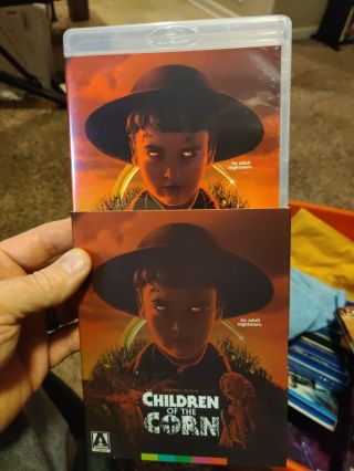 Children Of The Corn Arrow Special Edition Blu - Ray W/ Rare Slipcover